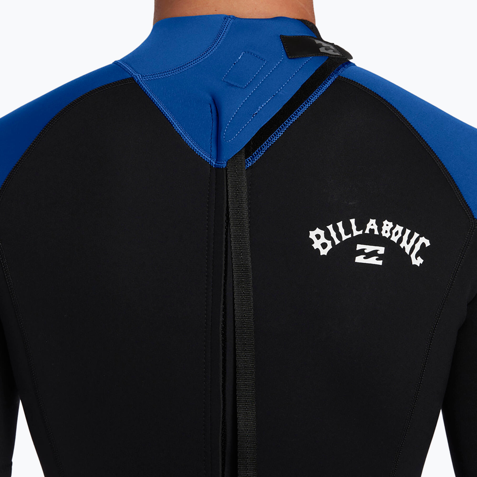 Pianka do pływania męska Billabong 2 mm Foil Back Zip Spring mid blue 6/6