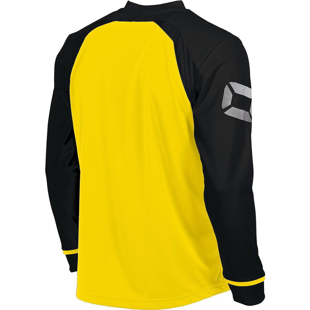 Stanno Liga Voetbalshirt Lange Mouw Heren - Geel, Zwart 4/5