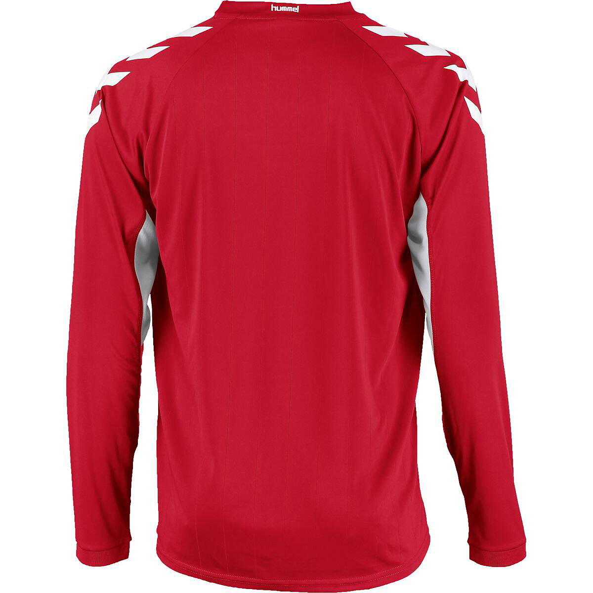 Hummel Everton Voetbalshirt Lange Mouw Kinder - Rood / Wit 2/2