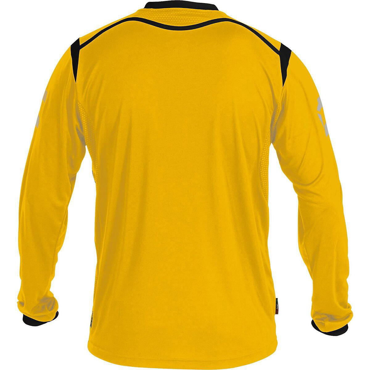 Stanno Torino Voetbalshirt Lange Mouw Kind - Amber/Zwart 2/2