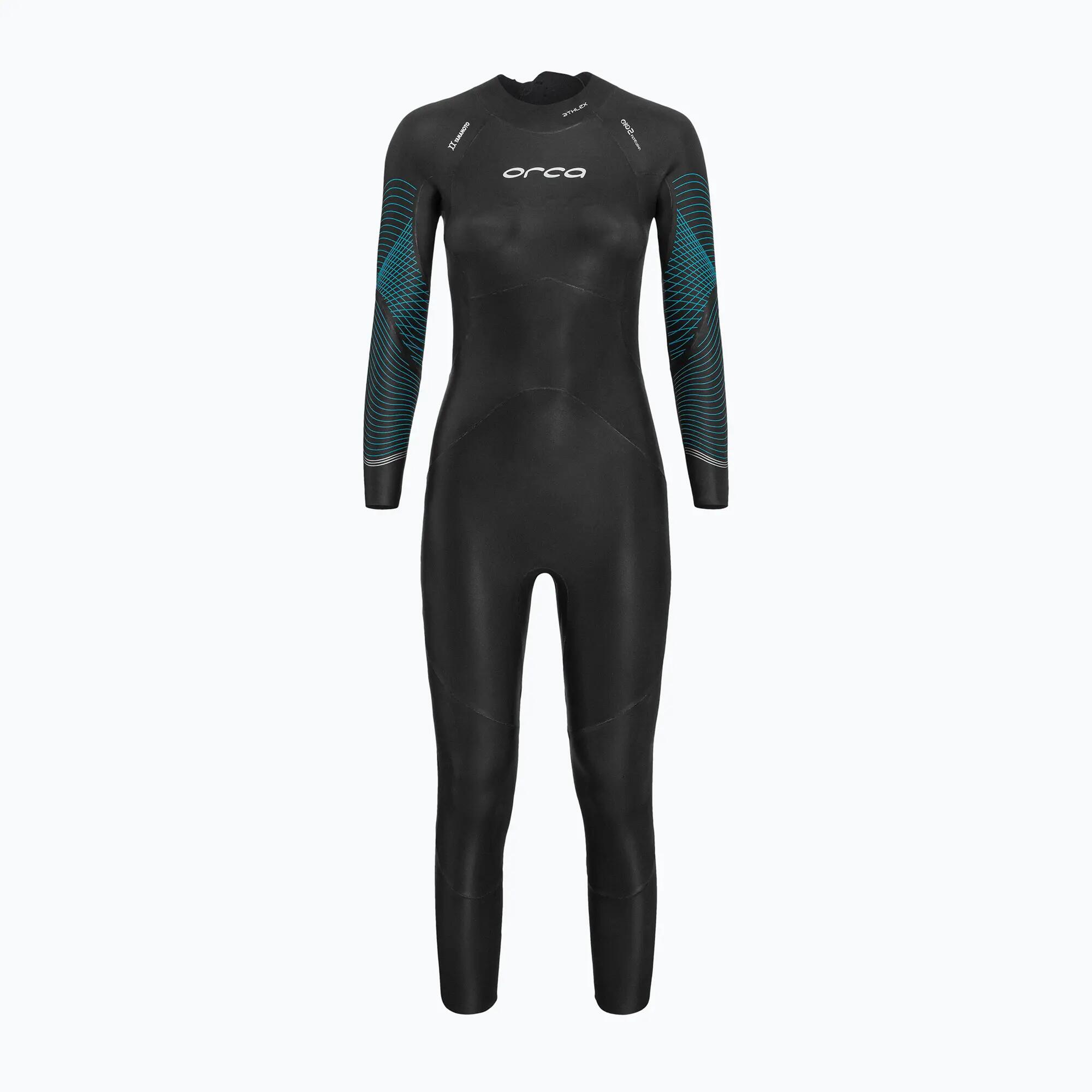 Pianka triathlonowa damska Orca Athlex Flex V2 4 mm black 1/7