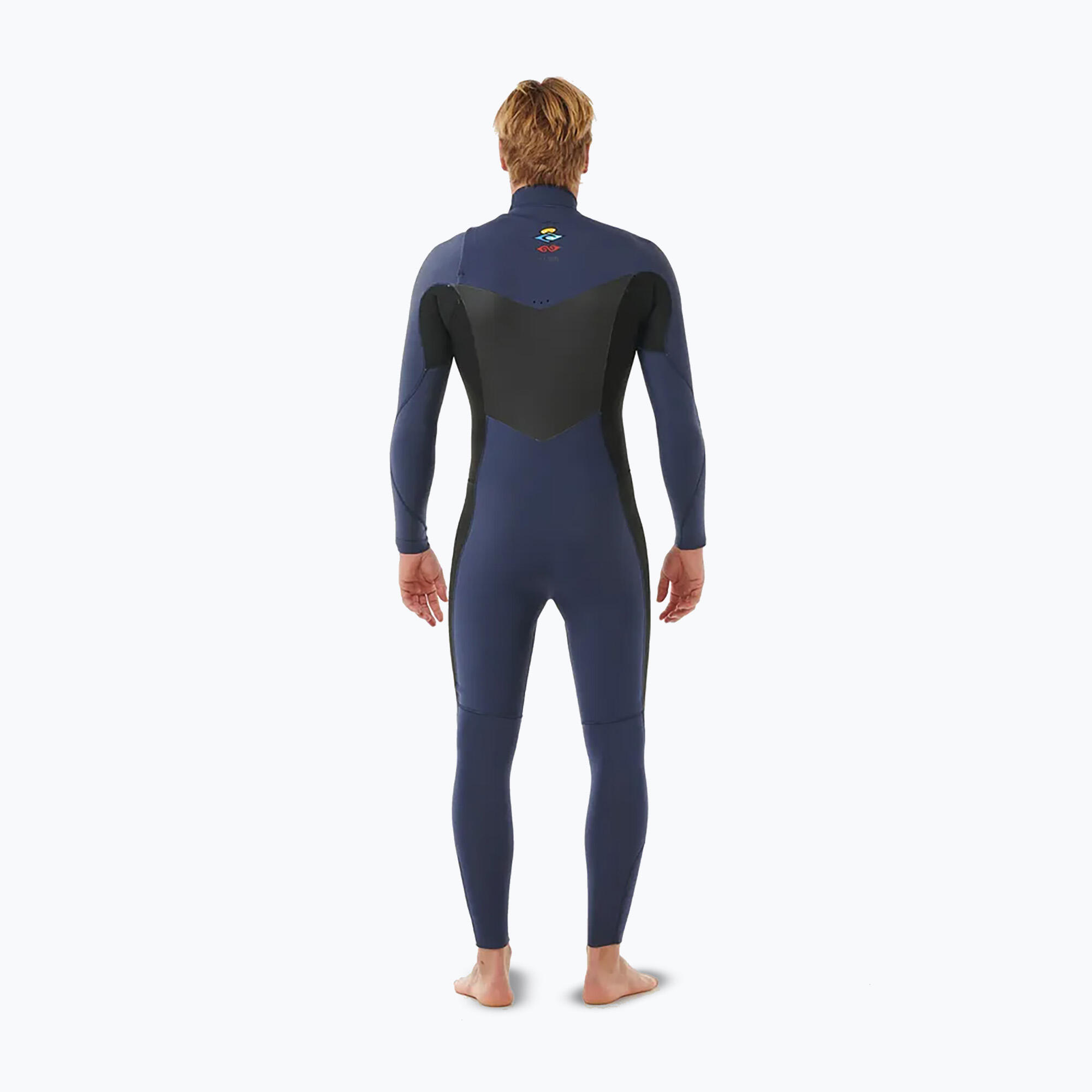 Pianka do pływania męska Rip Curl Dawn Patrol 5/3 mm Chest Zip dark navy 2/3