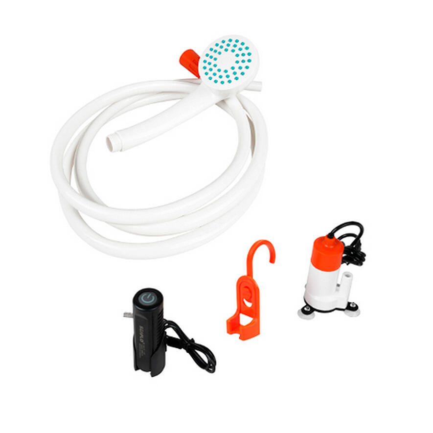 Ducha portátil recargable con bomba sumergible 10 l/min 5/5