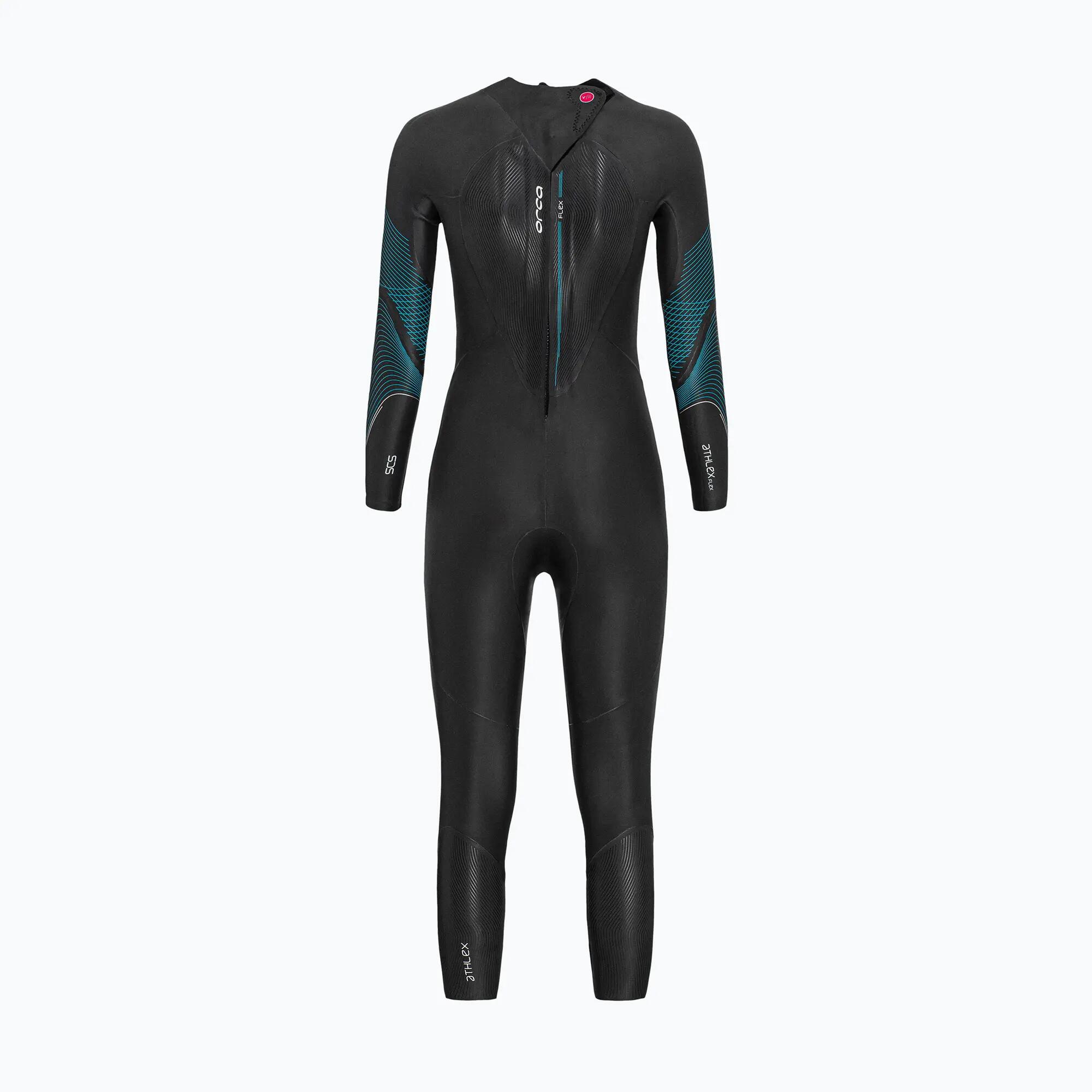 Pianka triathlonowa damska Orca Athlex Flex V2 4 mm black 2/7