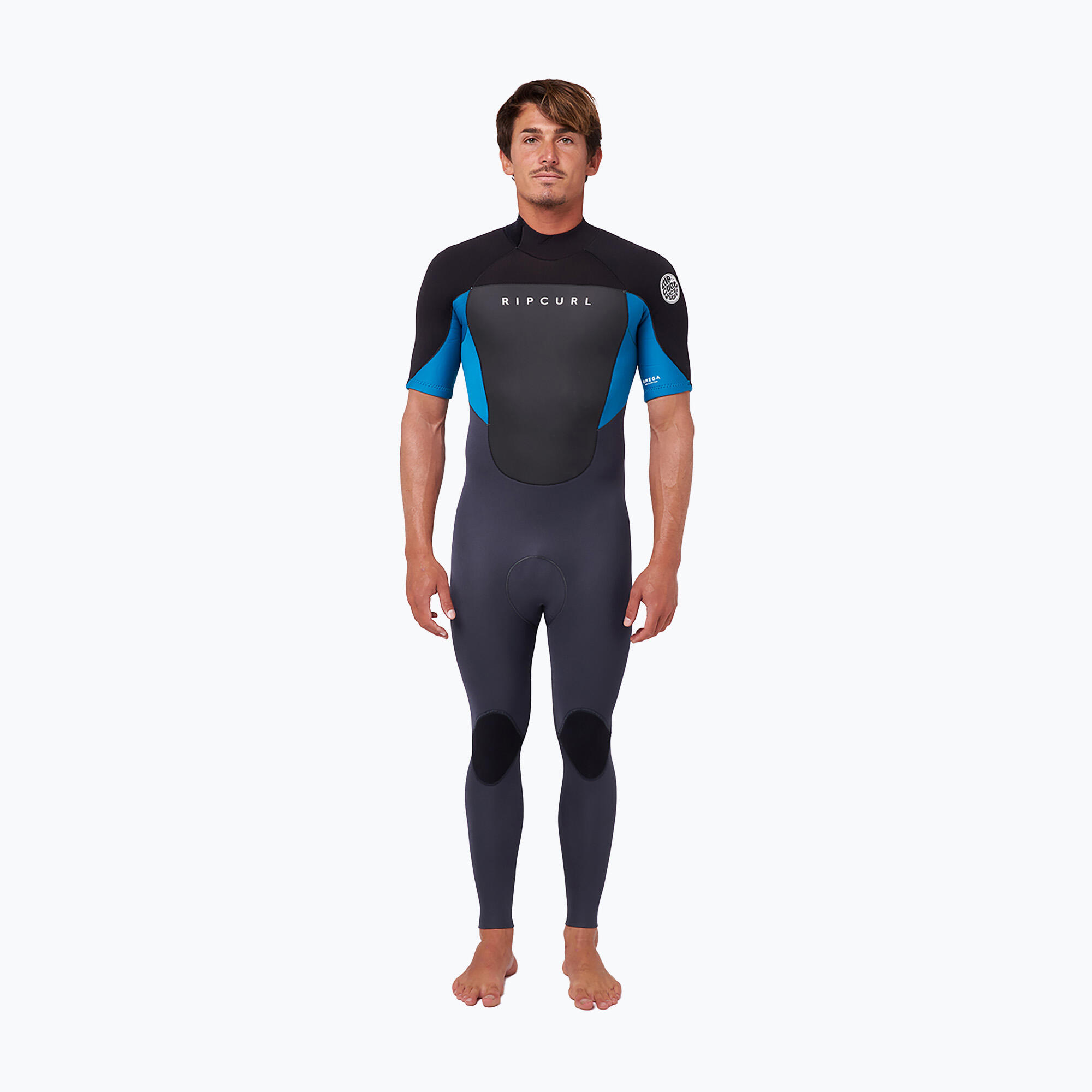 Pianka do pływania męska Rip Curl Omega 2/2 mm E-Stitch Back Zip blue 3/7