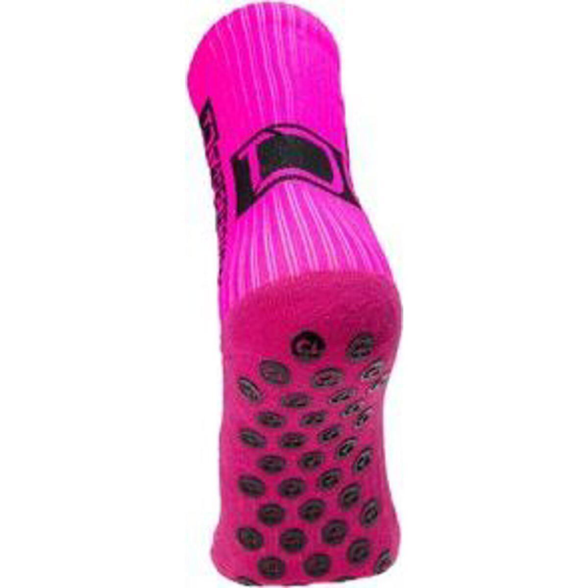 Tapedesign Allround Classic Chaussettes Grip - Rose Fluo 37-48 3/4