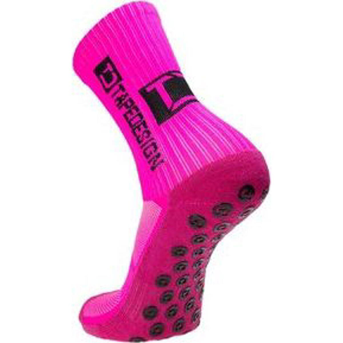 Tapedesign Allround Classic Chaussettes Grip - Rose Fluo 37-48 2/4