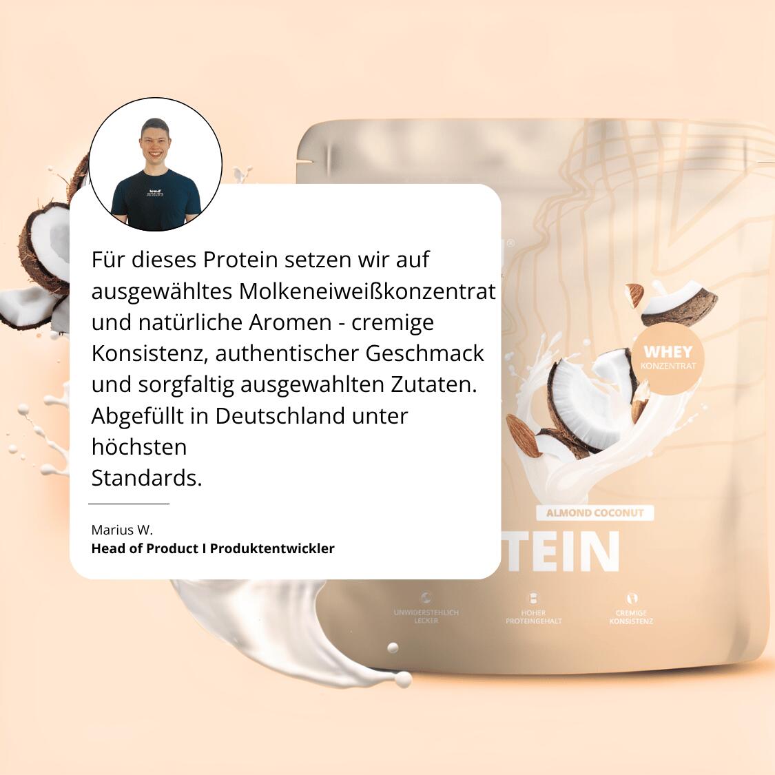 brandl® Pure Protein 2.0 Proteinpulver Whey | Eiweißpulver mit natürlichem Aroma 6/7