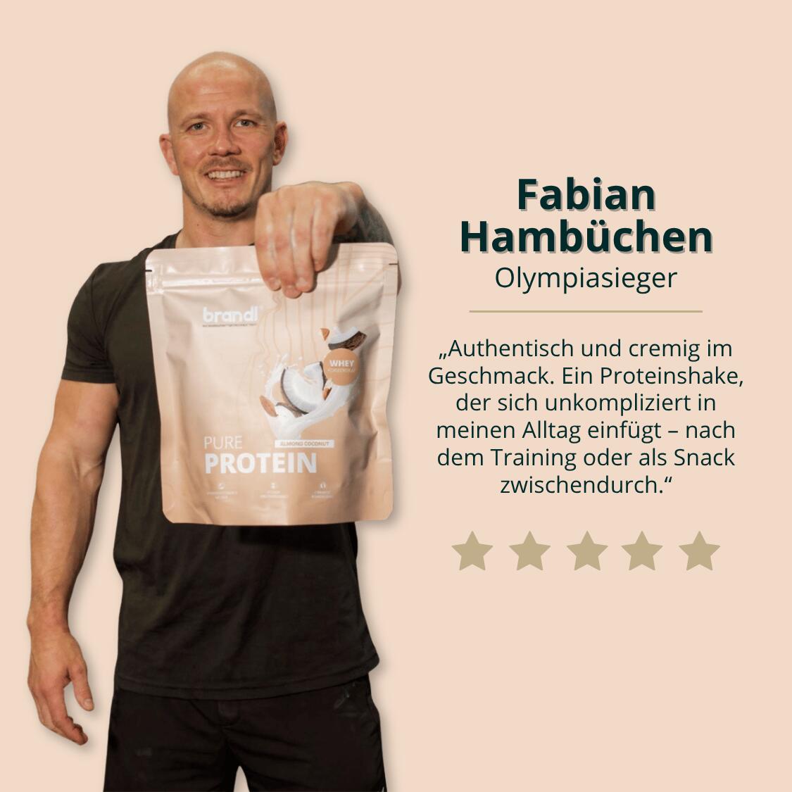 brandl® Pure Protein 2.0 Proteinpulver Whey | Eiweißpulver mit natürlichem Aroma 4/7