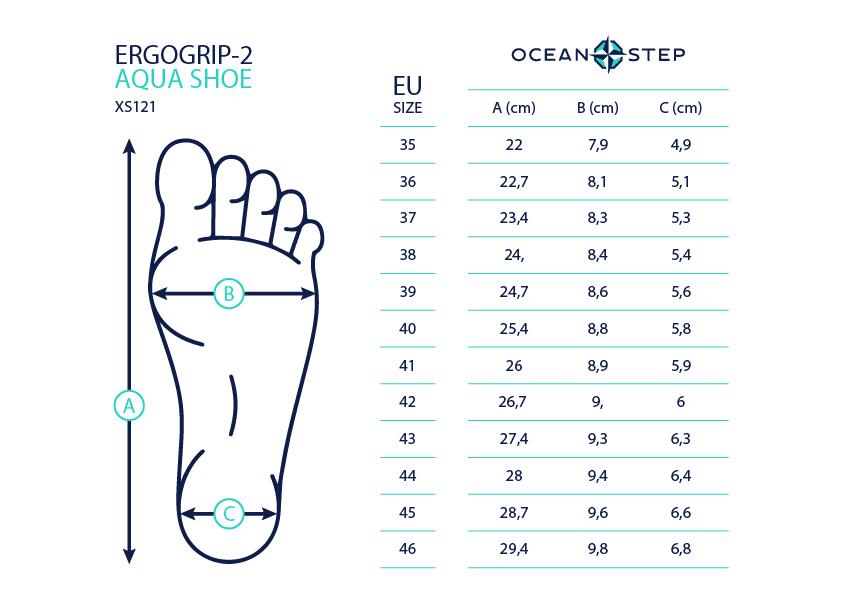 Ergogrip 2 / FastLock Adulto - Calçado de Caminhada Aquática 7/7