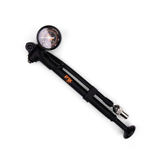 Fox HP Pumpe mit Entlüftung, klappbar, 350 psi, langer Schwenkkopf