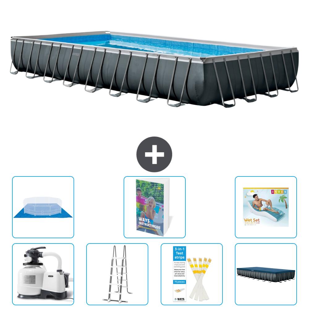 Ultra XTR Pool Rechteckig - 975x488x132 cm - 8-teilig  S670 1/7