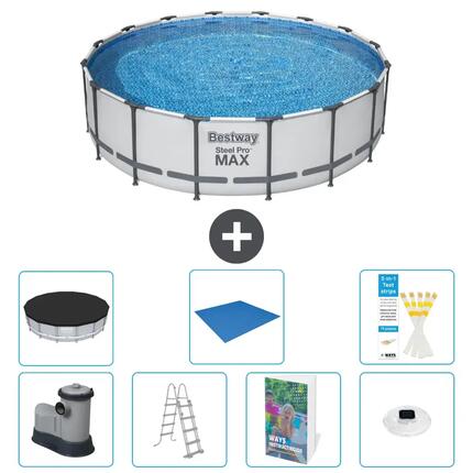 Bestway Steel Pro MAX Rund - 488x122 cm - 6-teilig S596