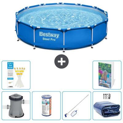 Bestway steel pro rond - 366x76 cm - 7-delig s194