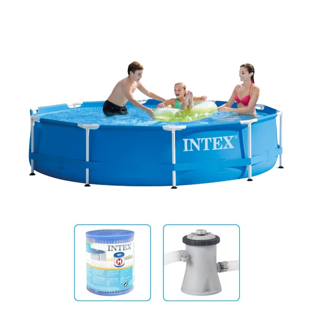 Intex Metal Frame 305x76cm Pool – 3-teilig 1/1