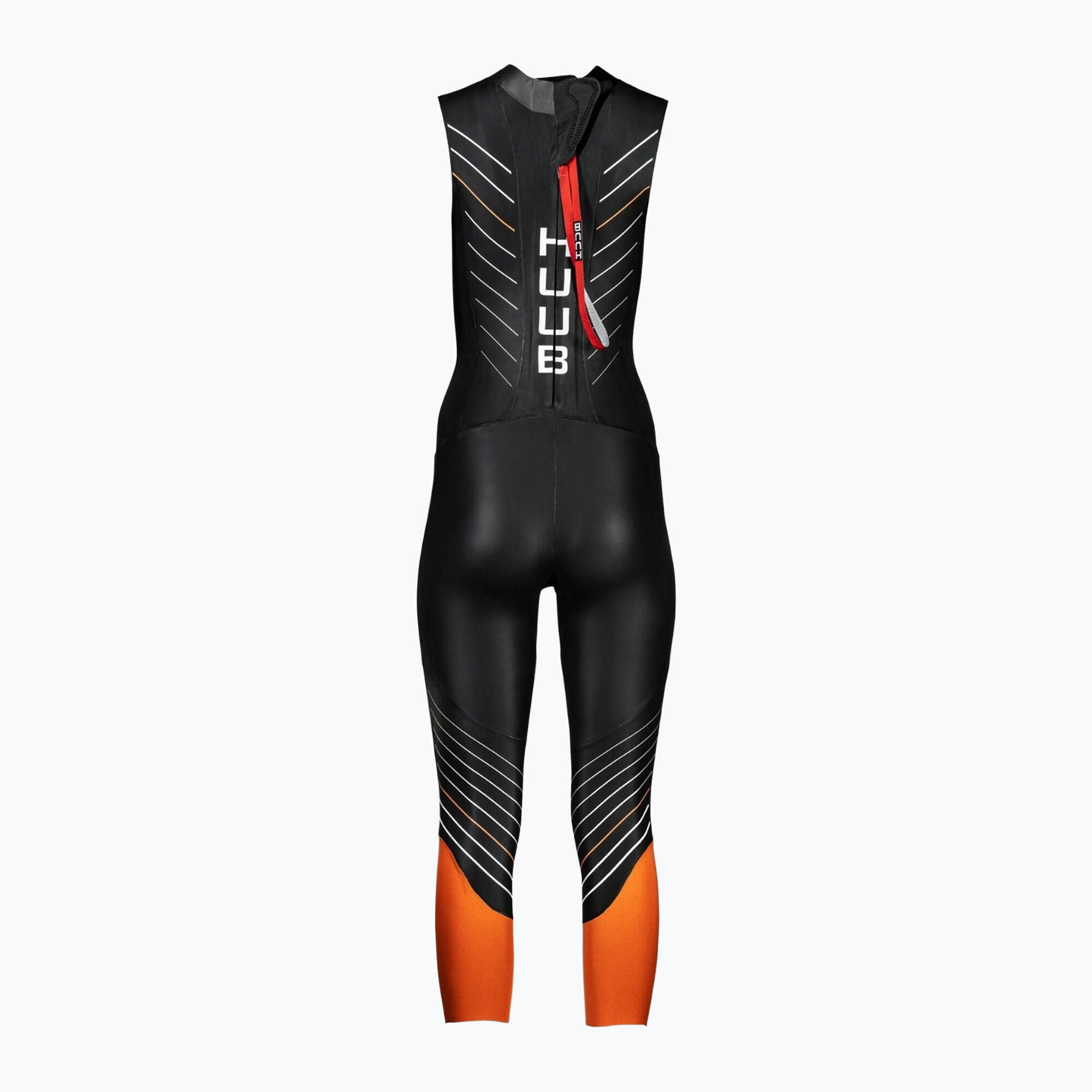 Pianka triathlonowa męska HUUB Araya Sleeveless 2:4 mm orange 2/3