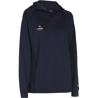 Sweater - sport - dames - patrick exclusive - met kap, lange mouwen - marine