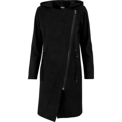 Women's urban klassieker imitatie suède parka