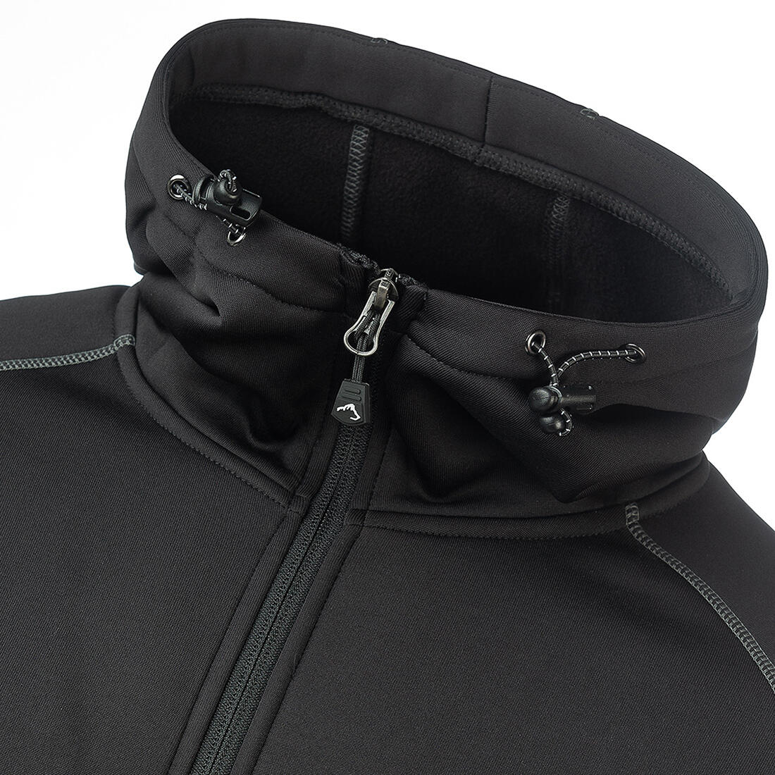 Power-Fleece für Herren in Schwarz 4/7