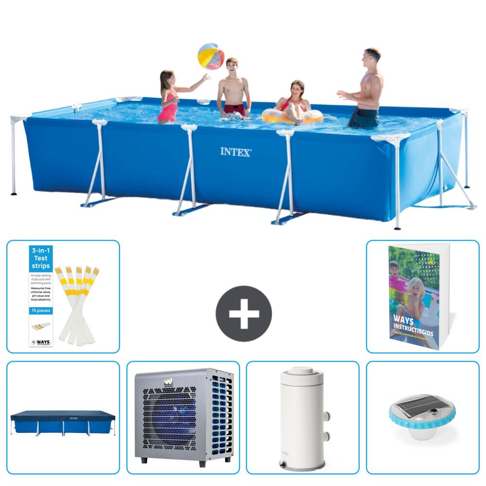 Rechteckiger Frame Pool - 450x220x84 cm - 7-teilig  S1 1/7