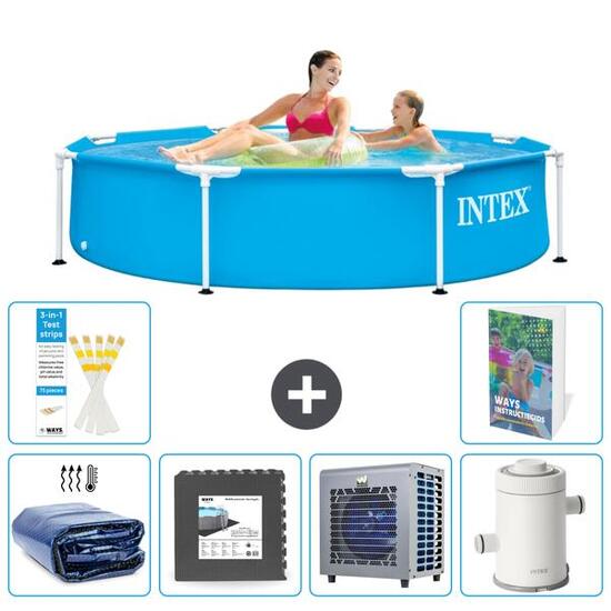 Piscine Tubulaire Ronde - 244x51 cm - 7-pièces S16