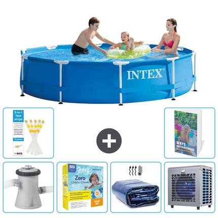 Piscine Tubulaire Ronde - 305x76 cm - 7-pièces S331