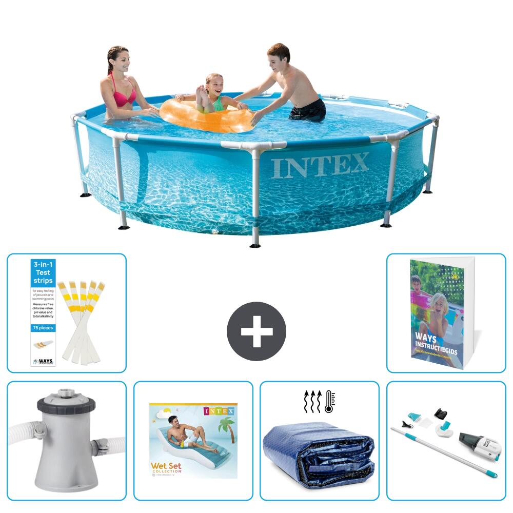 Frame Pool Rund - 305x76 cm - 7-teilig  S261 1/7