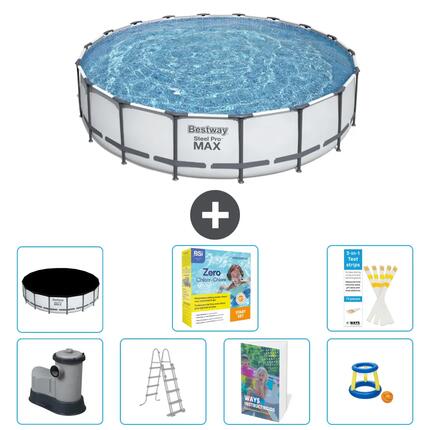 Bestway Steel Pro MAX Rund - 549x122 cm - 6-teilig S529