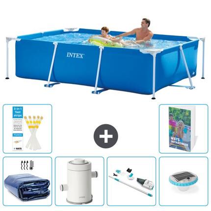 Piscine Tubulaire Rectangulaire - 260x160x65 cm - 7-pièces S30