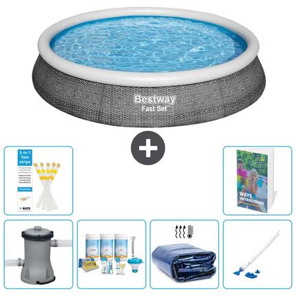 BESTWAY Piscina Bestway Fast Set Redonda - 396x84 cm - 5-piezas S310
