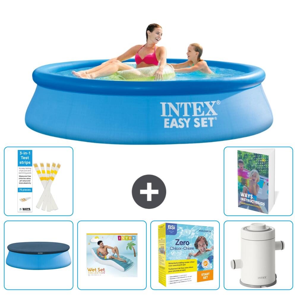 Easy Set Pool Rund - 244x61 cm - 7-teilig  S135 1/7