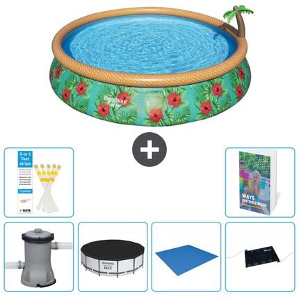 BESTWAY Piscina Bestway Fast Set Redonda - 457x84 cm - 7-piezas S214