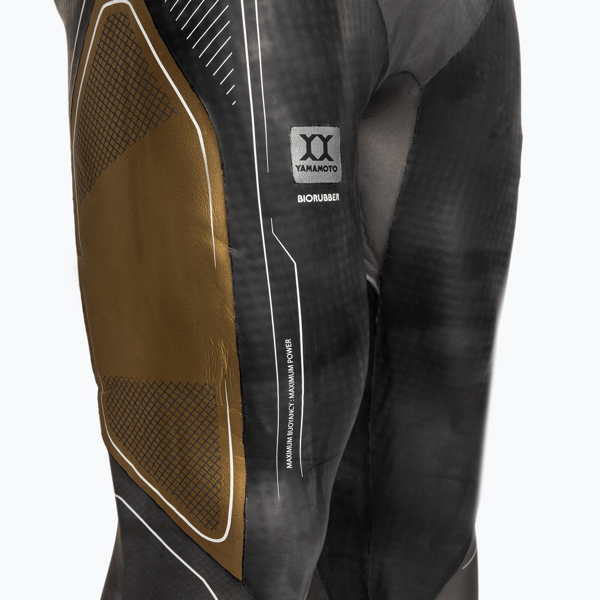 Pianka triathlonowa męska ZONE3 Vanquish-X Limited Edition 5 mm gunmetal/gold 6/7