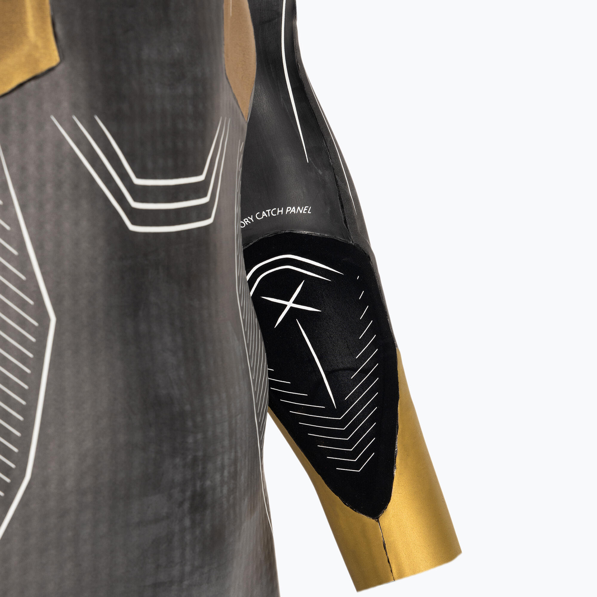 Pianka triathlonowa męska ZONE3 Vanquish-X Limited Edition 5 mm gunmetal/gold 7/7