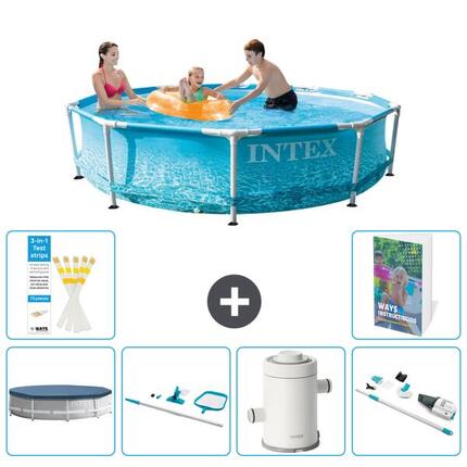 INTEX Piscina con estructura Redonda - 305x76 cm - 7-piezas S83