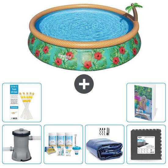 BESTWAY Piscina Bestway Fast Set Redonda - 457x84 cm - 7-piezas S233
