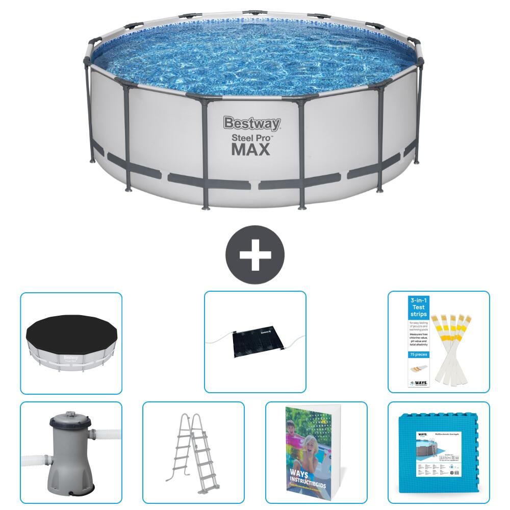 Bestway Steel Pro MAX Rund - 427x84 cm - 8-teilig  S621 1/7