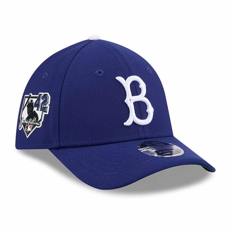 Casquette MLB Brooklyn Dodgers New Era Jackie Robinson Day 39THIRTY M-Crown 2/4