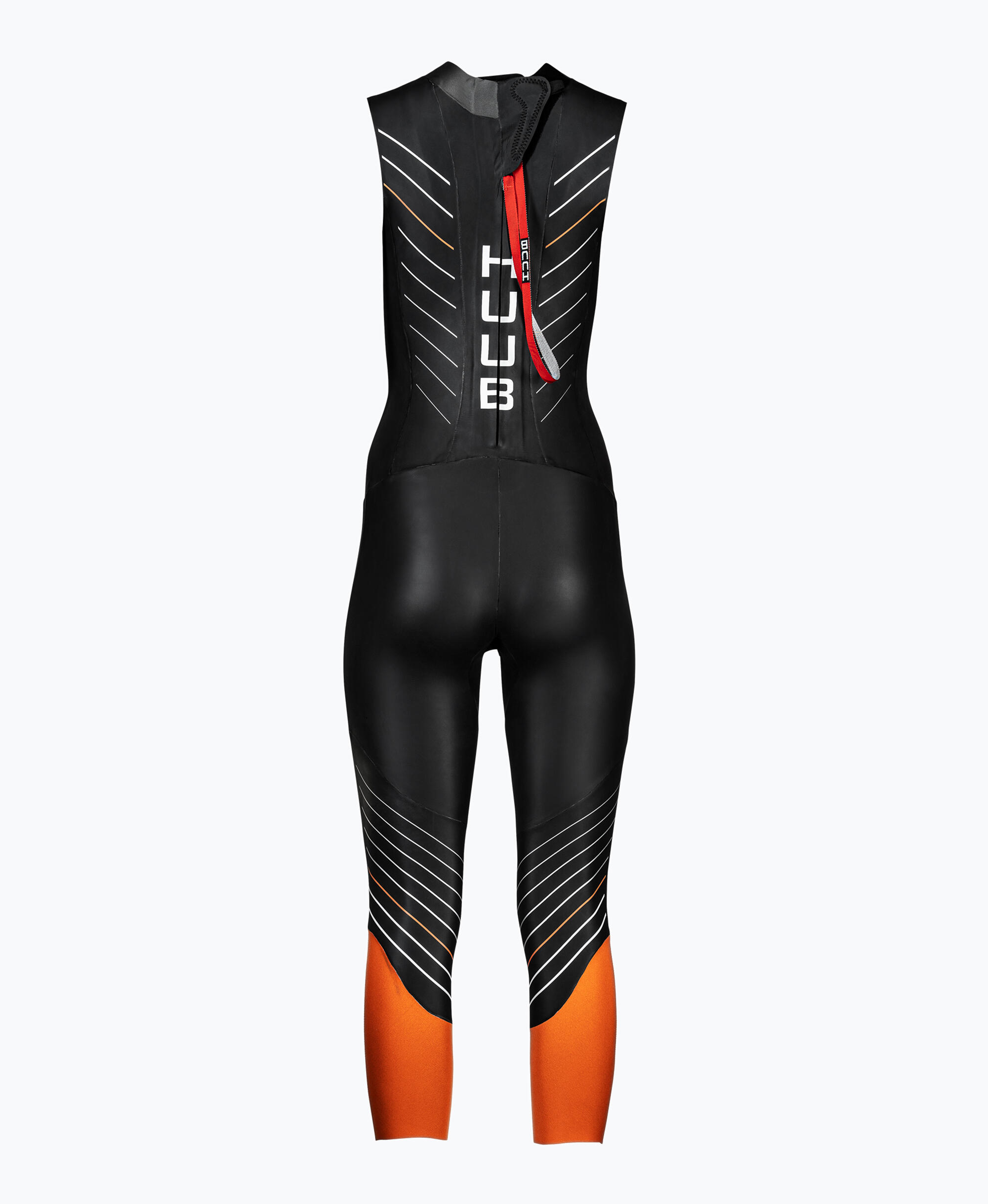 Pianka triathlonowa damska HUUB Araya Sleeveless 2:4 mm orange 2/3