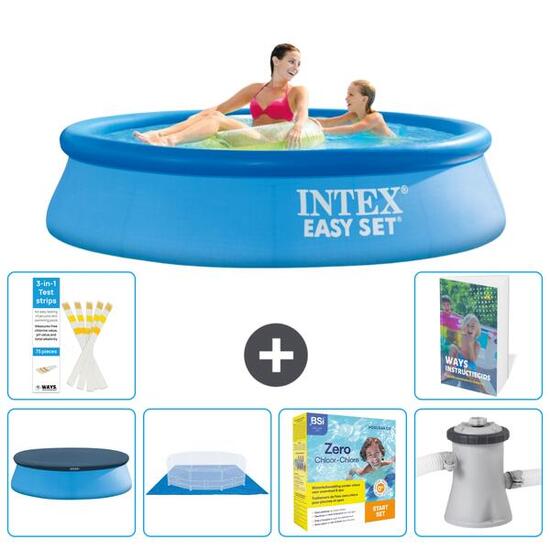 Piscine Easy Set Ronde - 244x61 cm - 7-pièces S24