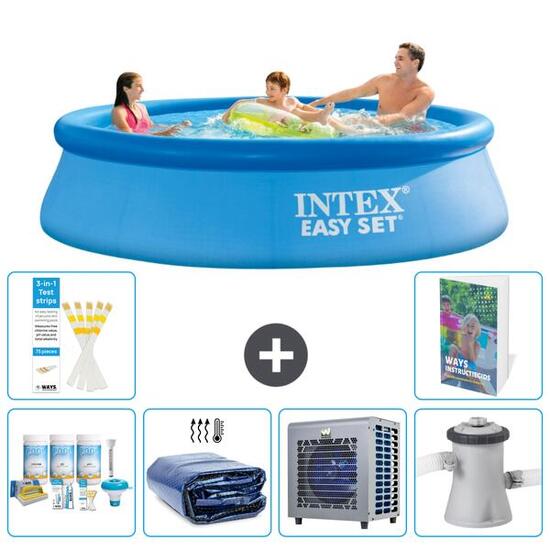 INTEX Basen Easy Set Okrągły - 305x76 cm - 7-częściowy S128