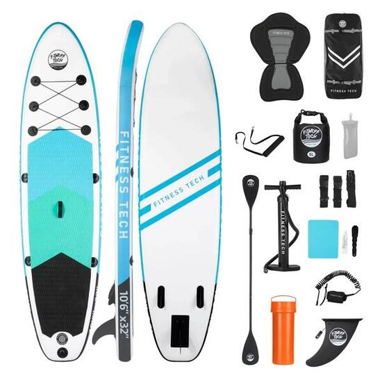 Stand up Paddle Surf Gonflable Ibiza 10'6" 320X81X15CM <160kg Accessoires