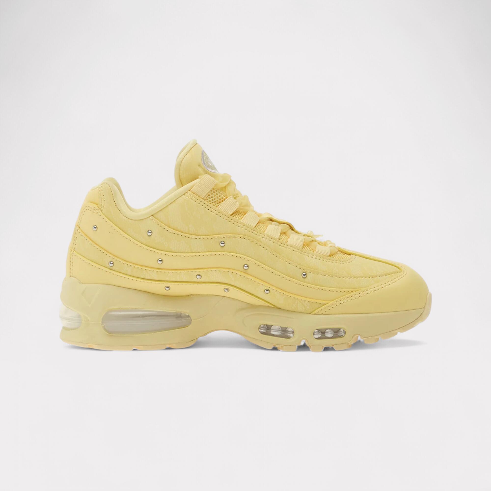 Nike Air Max 95 - Yellow Silver Studded 3/6