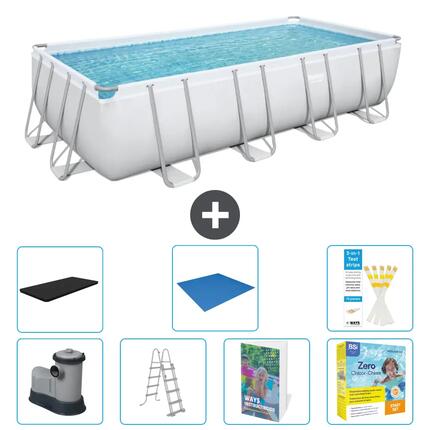 BESTWAY Piscina Bestway Power Steel Rectangular - 549x274x122 cm - S546