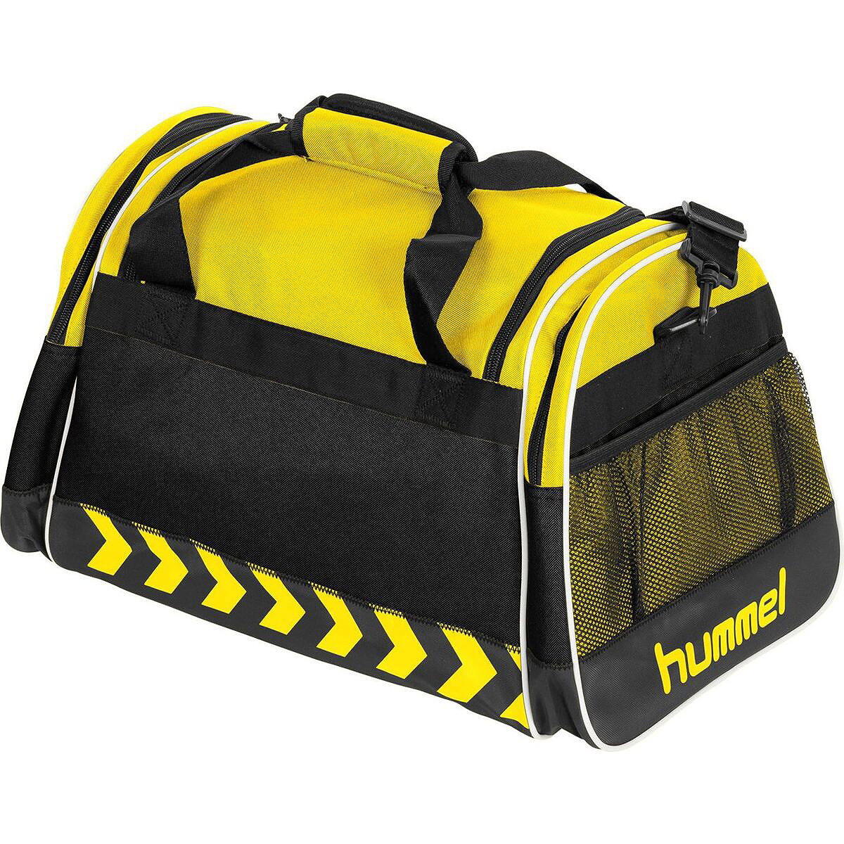 Hummel Milford (M) sac de sport avec poches latérales - jaune 4/5