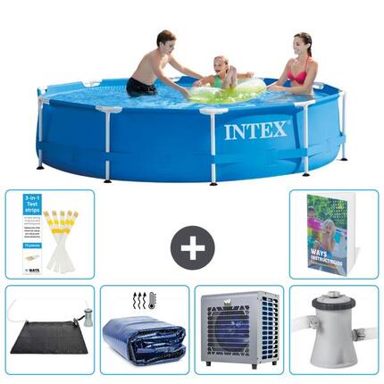 INTEX Piscina con estructura Redonda - 305x76 cm - 7-piezas S42