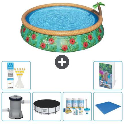 BESTWAY Piscina Bestway Fast Set Redonda - 457x84 cm - 7-piezas S251