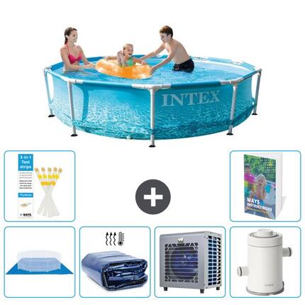 INTEX Piscina con estructura Redonda - 305x76 cm - 7-piezas S104