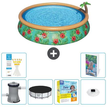 BESTWAY Piscina Bestway Fast Set Redonda - 457x84 cm - 7-piezas S178