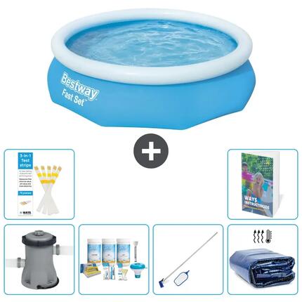 BESTWAY Piscina Bestway Fast Set Redonda - 305x76 cm - 5-piezas S267